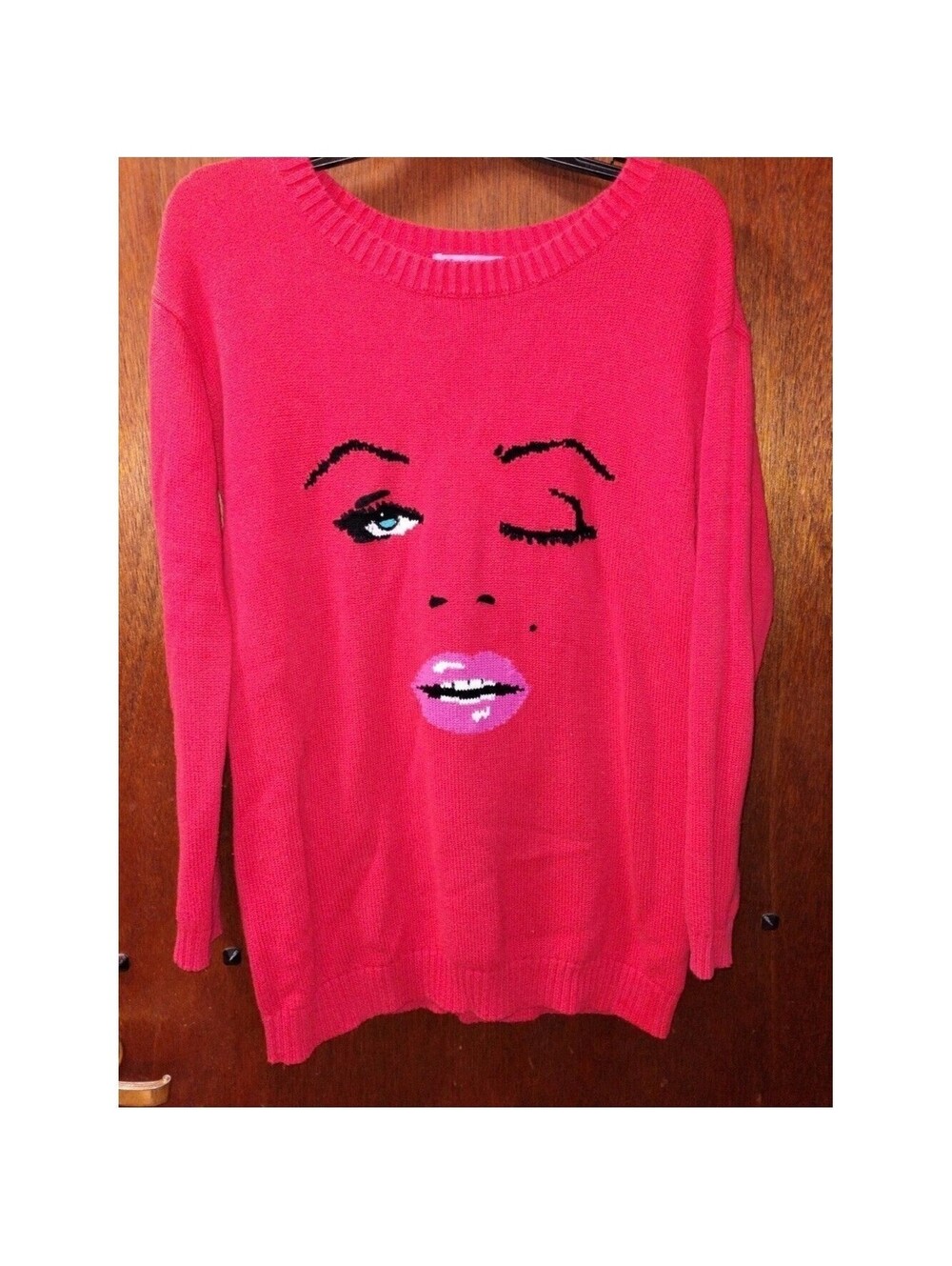 Vintage Betsey Johnson Marilyn Monroe Sweater Hard To Find
